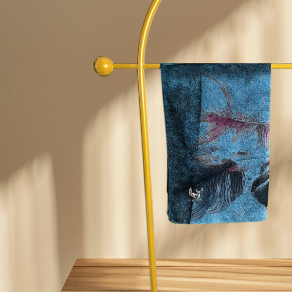 Velvet Sky Chiffon Scarf - Image 2