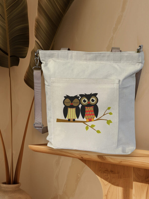 Two owls - Tote bag - Image 2