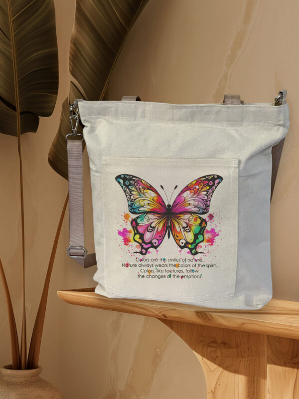 Colorful butterfly - Tote bag - Image 2