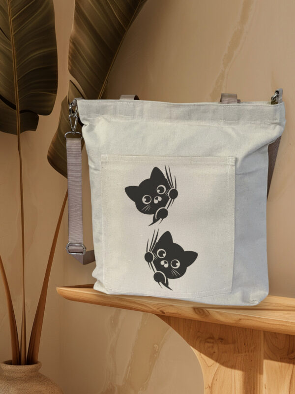 Playful cats - Tote bag - Image 2