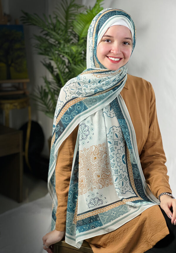 Authentic Chiffon Scarf - Image 2