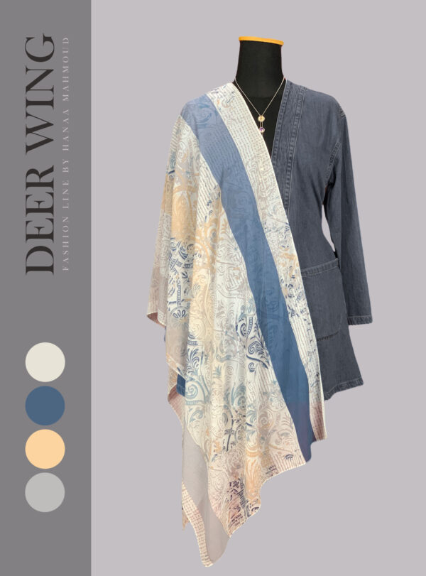 Wandering Look Chiffon Scarf