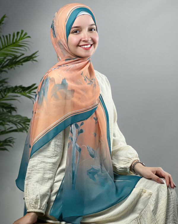 Shyness Chiffon Scarf - Image 2