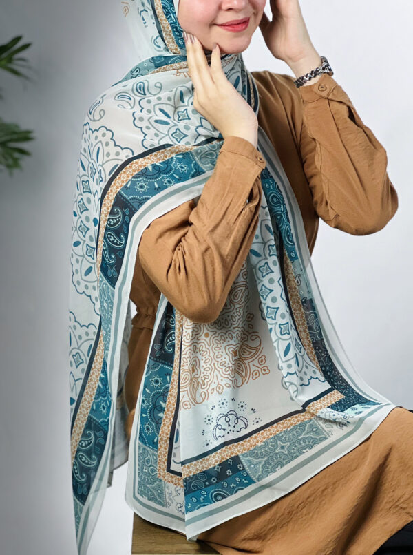 Authentic Chiffon Scarf - Image 3