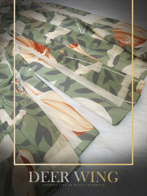 Flourish Chiffon Scarf - Image 4