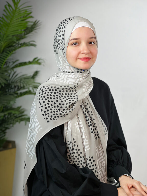 Serious Chiffon Scarf - Image 3