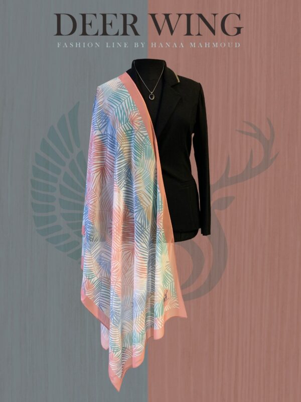 Touch The Wind Chiffon Scarf - Image 2