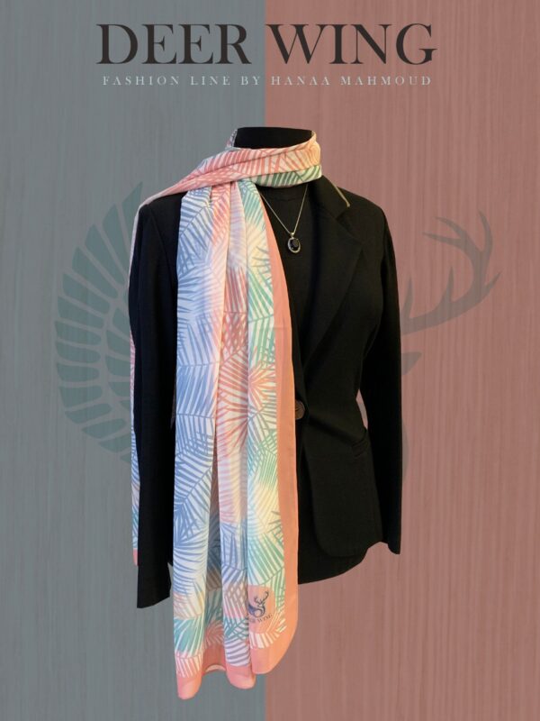 Touch The Wind Chiffon Scarf - Image 4