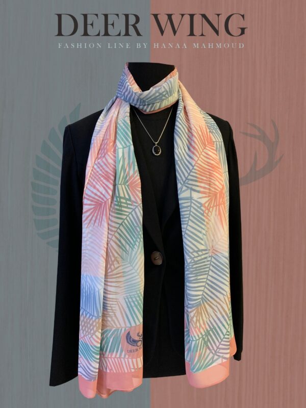 Touch The Wind Chiffon Scarf - Image 3