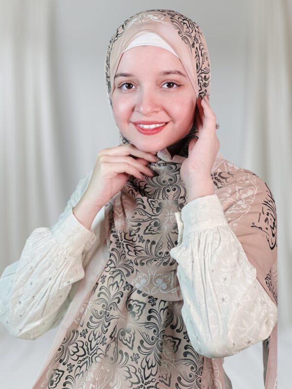 Layali Chiffon Scarf - Image 2