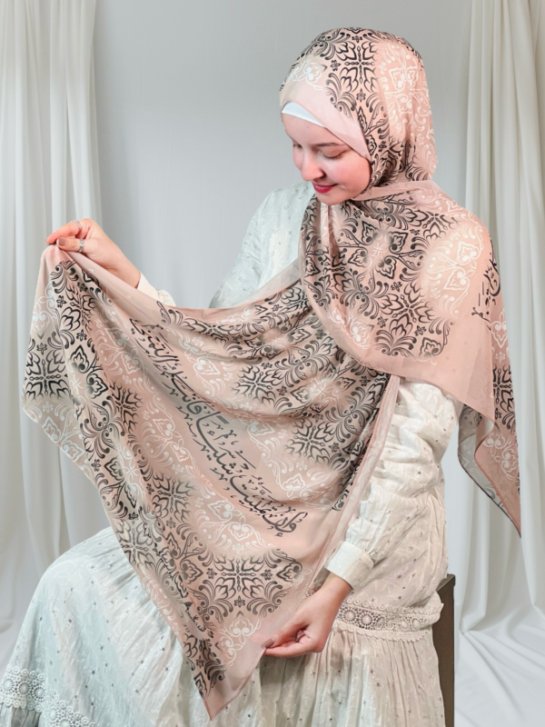 Layali Chiffon Scarf - Image 3