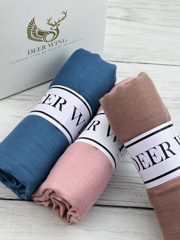 Indigo Cotton Modal Scarf - Image 2
