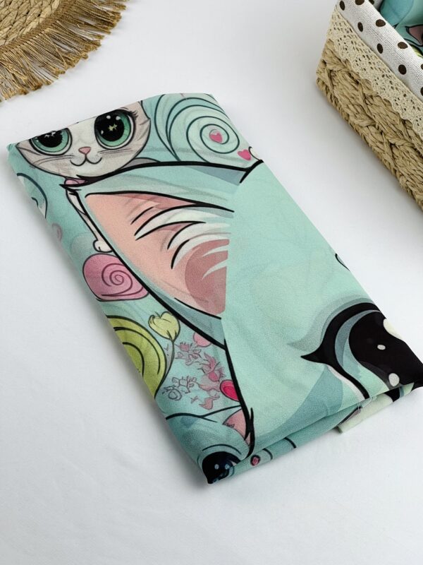 Hello Loulie Chiffon Scarf - Image 3