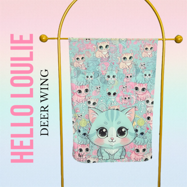 Hello Loulie Chiffon Scarf - Image 2