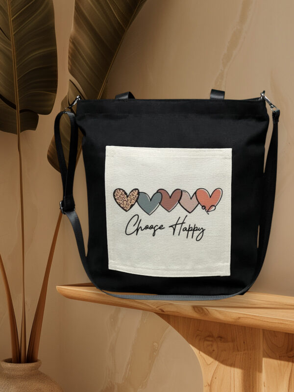 Choose Happy - Tote bag