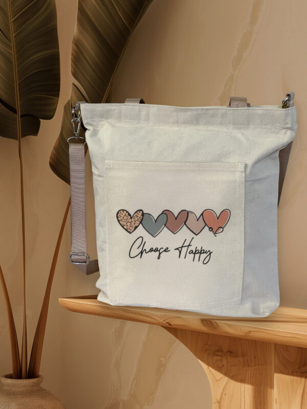 Choose Happy - Tote bag - Image 2