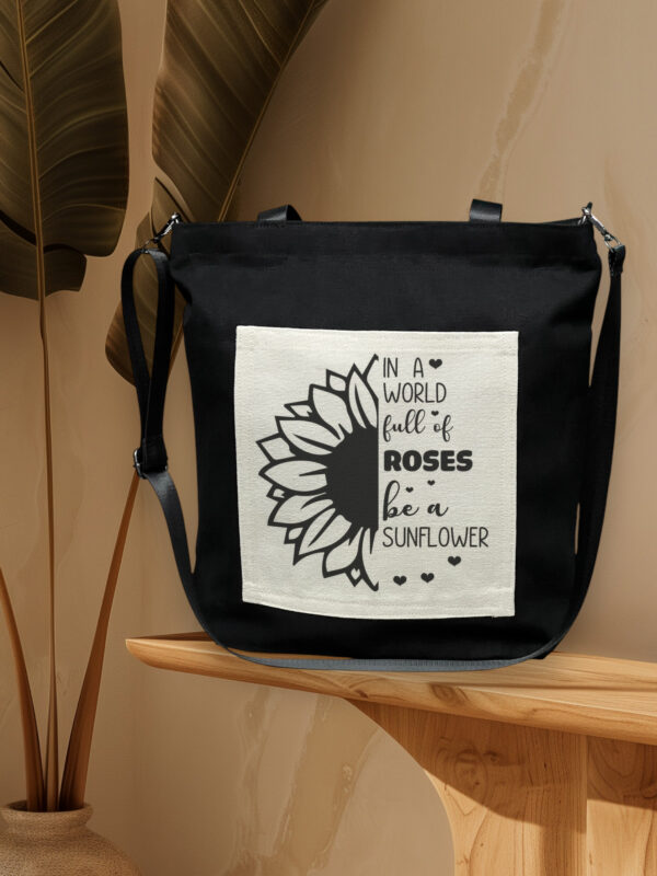 Be A Sunflower- Tote bag