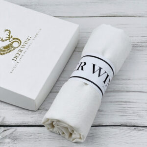 Off White Cotton Modal Scarf